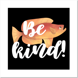 Be Kind Posters and Art